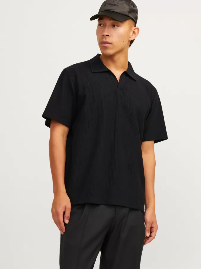 Printed Polo T-shirt-Jack & Jones Cheap