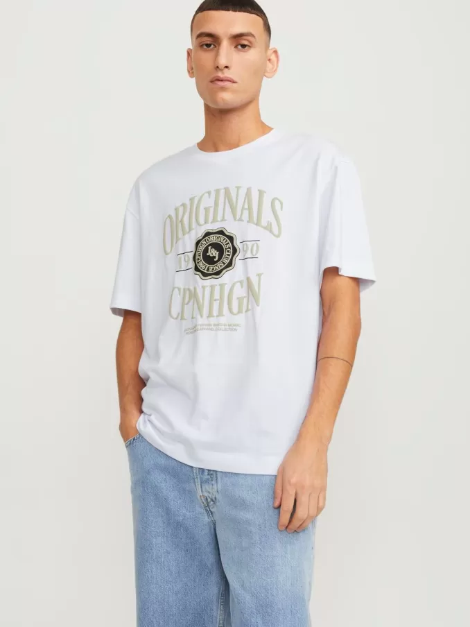 Printed Round neck T-shirt-Jack & Jones New