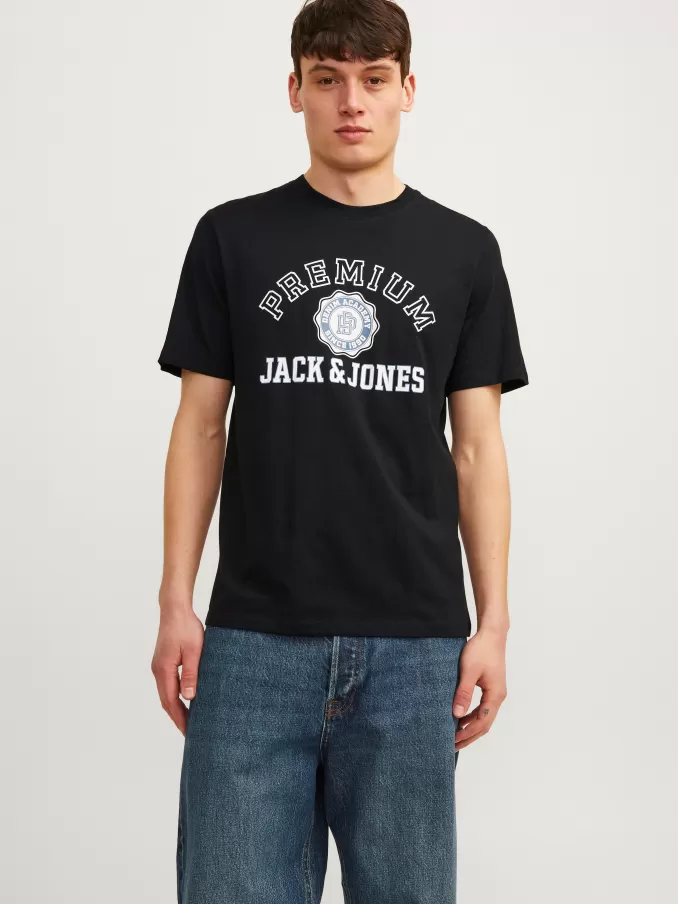 Printed Round neck T-shirt-Jack & Jones Shop