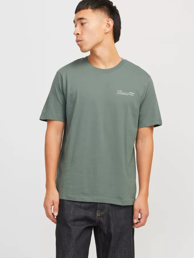 Printed Round neck T-shirt-Jack & Jones Store