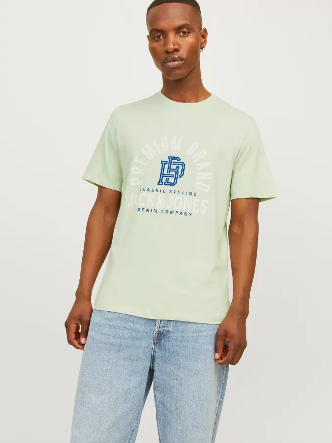 Printed Round neck T-shirt-Jack & Jones Cheap