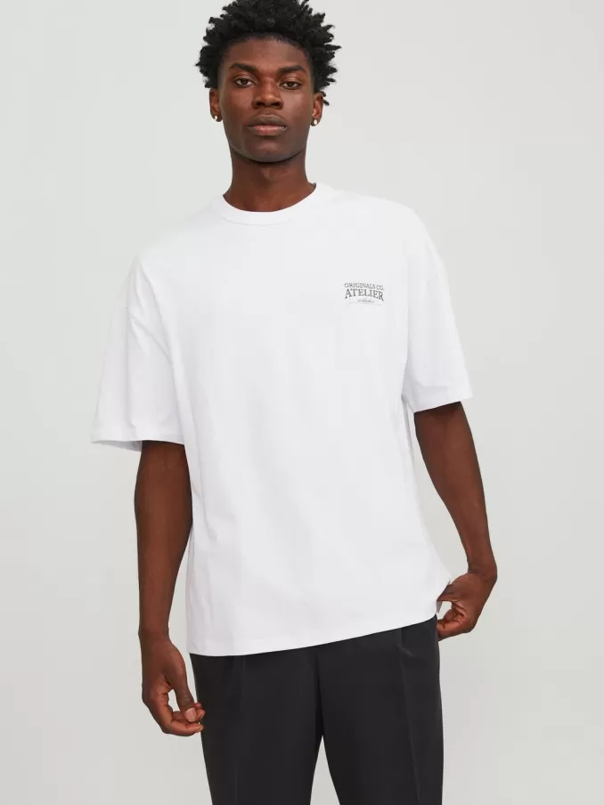 Printed Round neck T-shirt-Jack & Jones Online