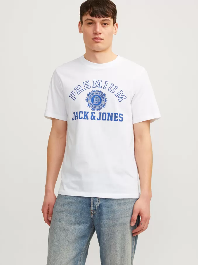 Printed Round neck T-shirt-Jack & Jones Clearance