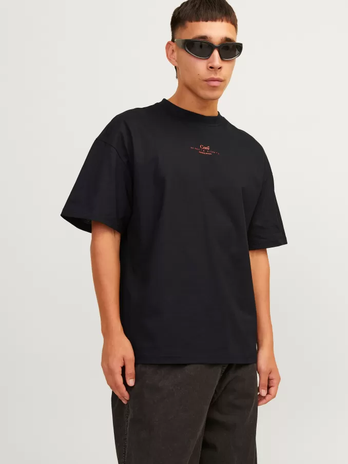 Printed Round neck T-shirt-Jack & Jones Clearance