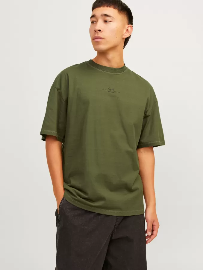 Printed Round neck T-shirt-Jack & Jones Store