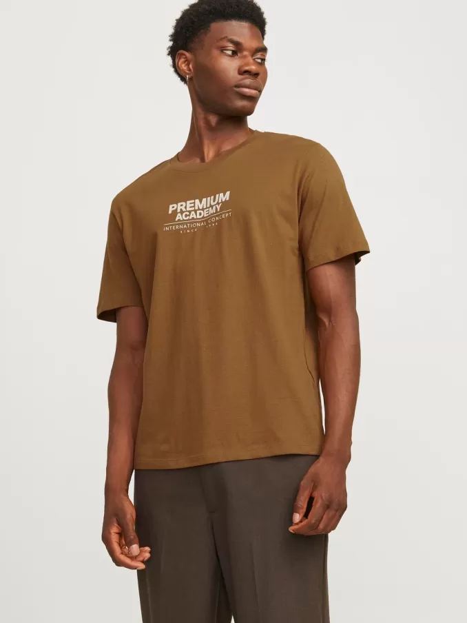 Printed Round neck T-shirt-Jack & Jones Online