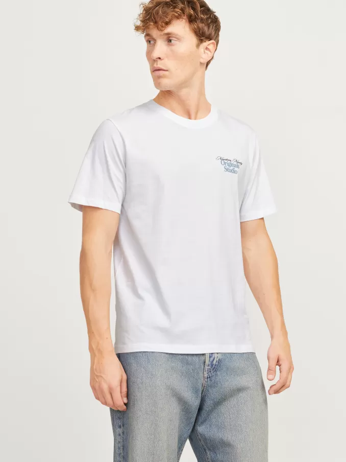 Printed Round neck T-shirt-Jack & Jones Best Sale