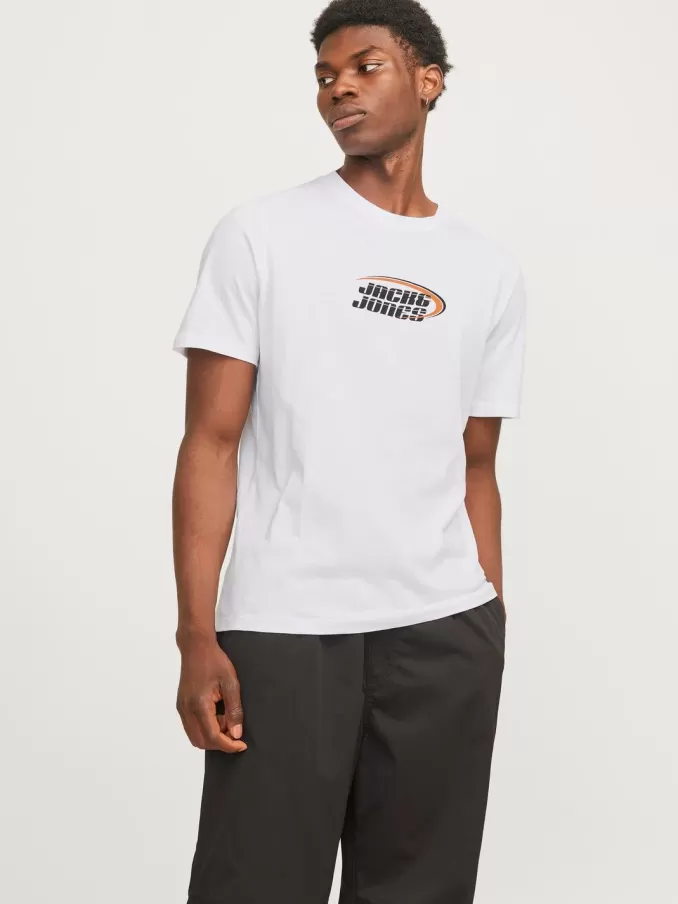 Printed Round neck T-shirt-Jack & Jones Store