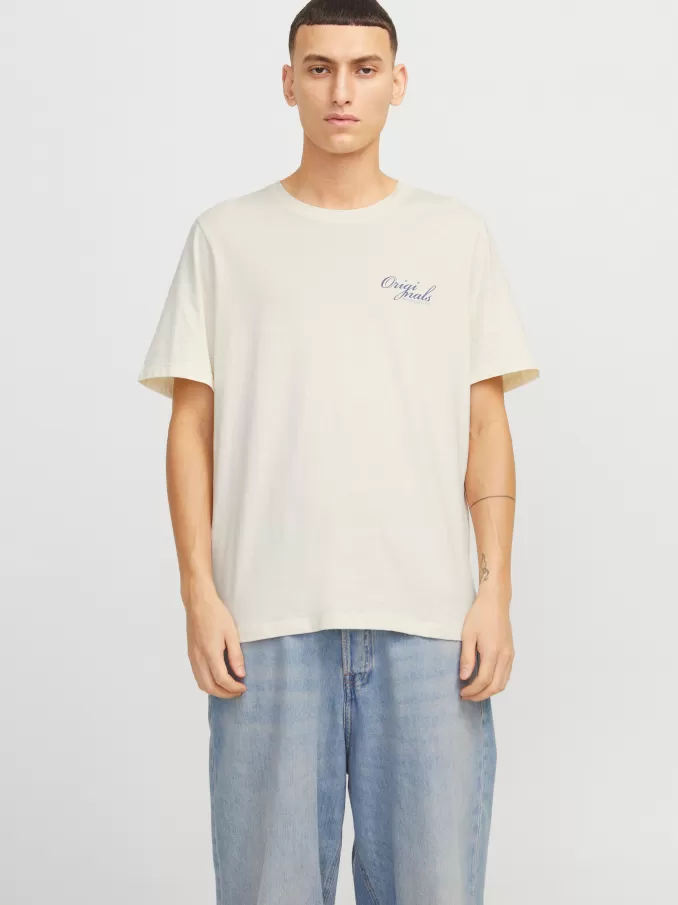 Printed Round neck T-shirt-Jack & Jones Hot