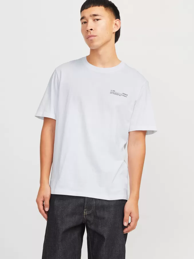 Printed Round neck T-shirt-Jack & Jones Store