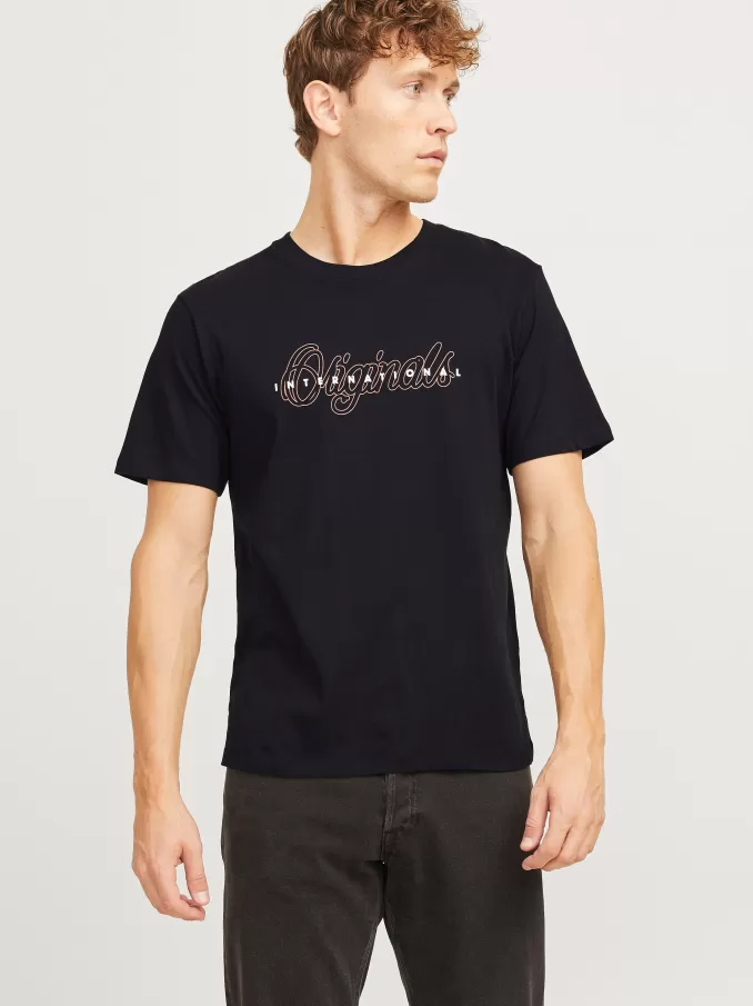 Printed Round neck T-shirt-Jack & Jones New