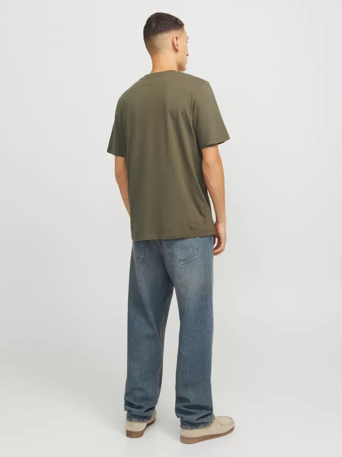 Printed Round neck T-shirt-Jack & Jones Fashion