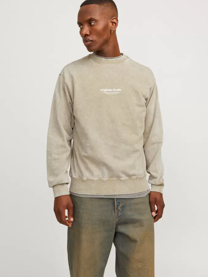 Printed Sweatshirt-Jack & Jones Discount