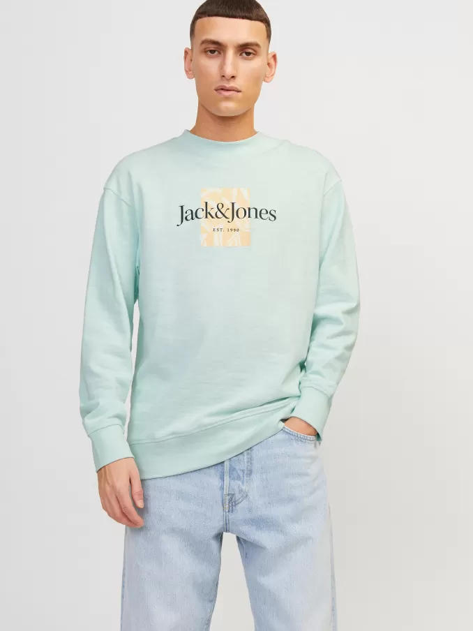 Printed Sweatshirt-Jack & Jones Best Sale