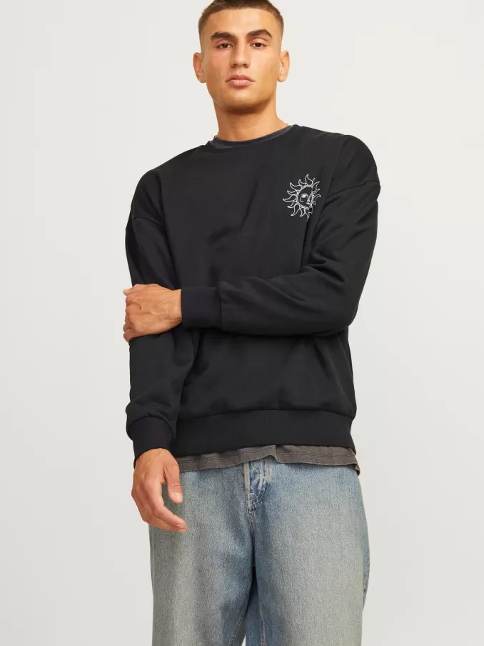 Printed Sweatshirt-Jack & Jones Outlet