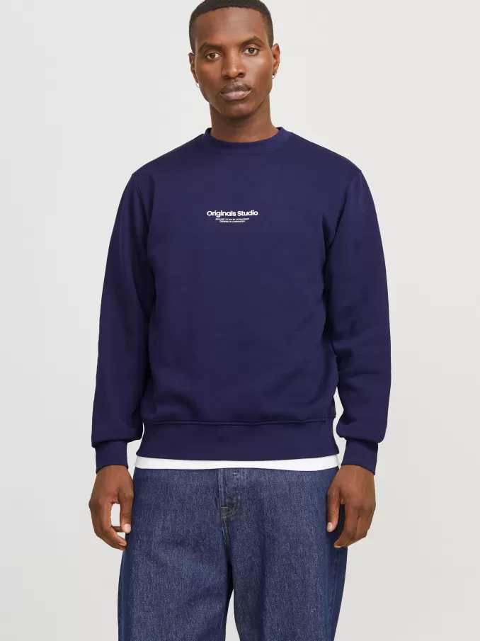 Printed Sweatshirt-Jack & Jones Best Sale