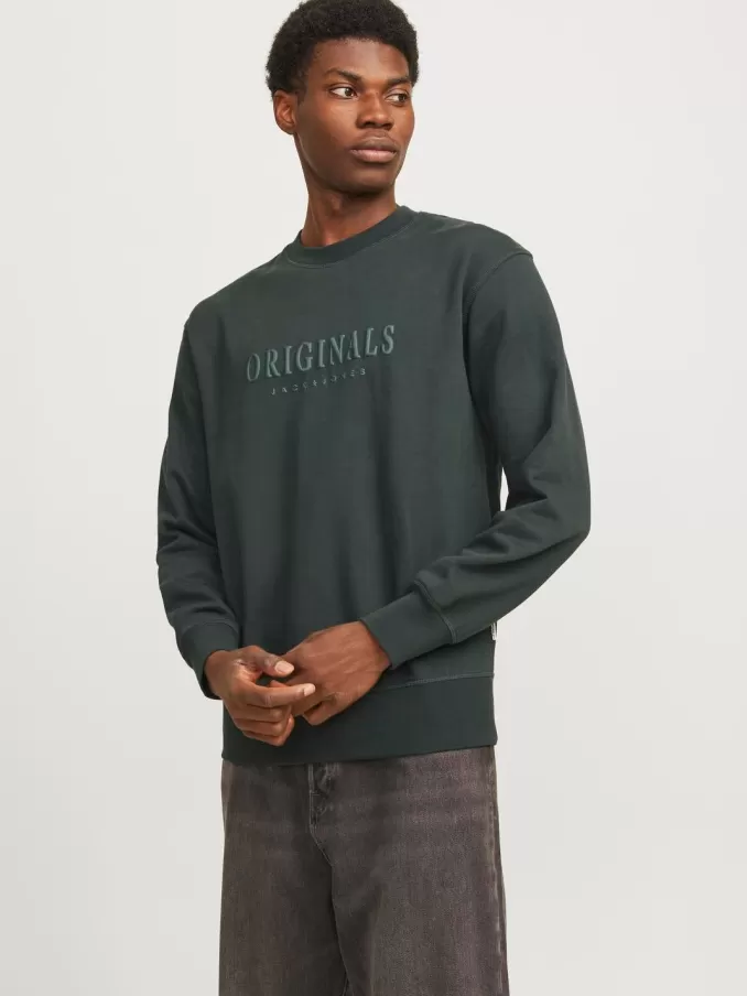 Printed Sweatshirt-Jack & Jones Discount