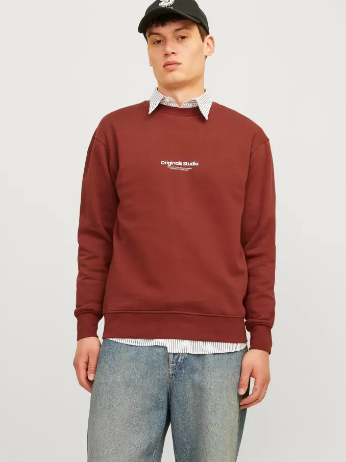 Printed Sweatshirt-Jack & Jones Discount