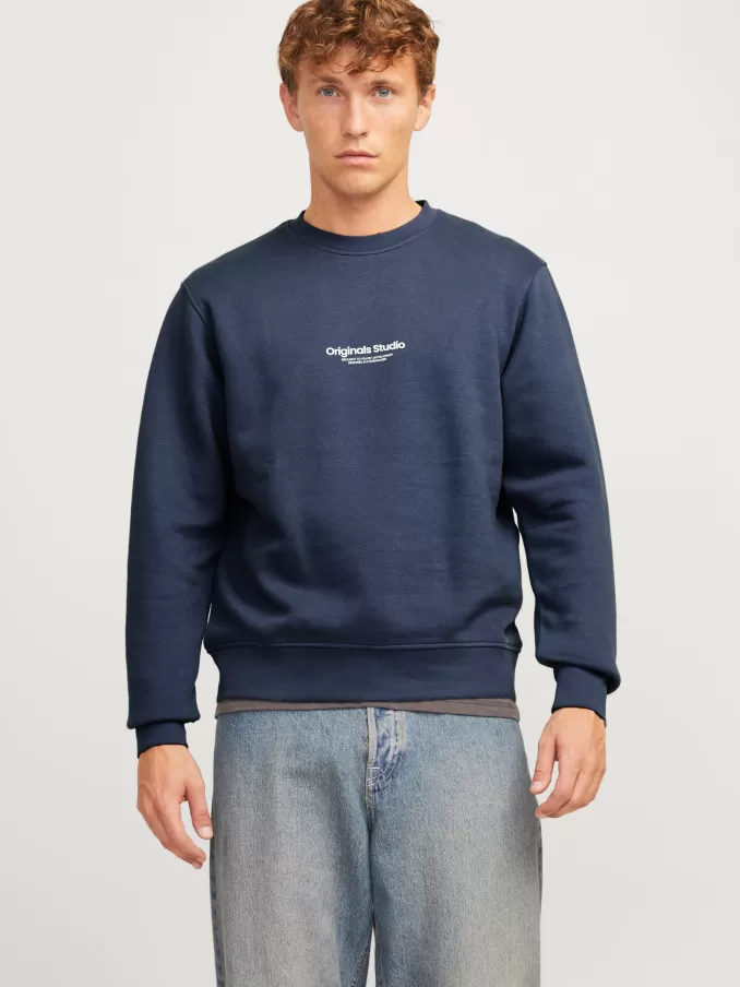 Printed Sweatshirt-Jack & Jones Discount