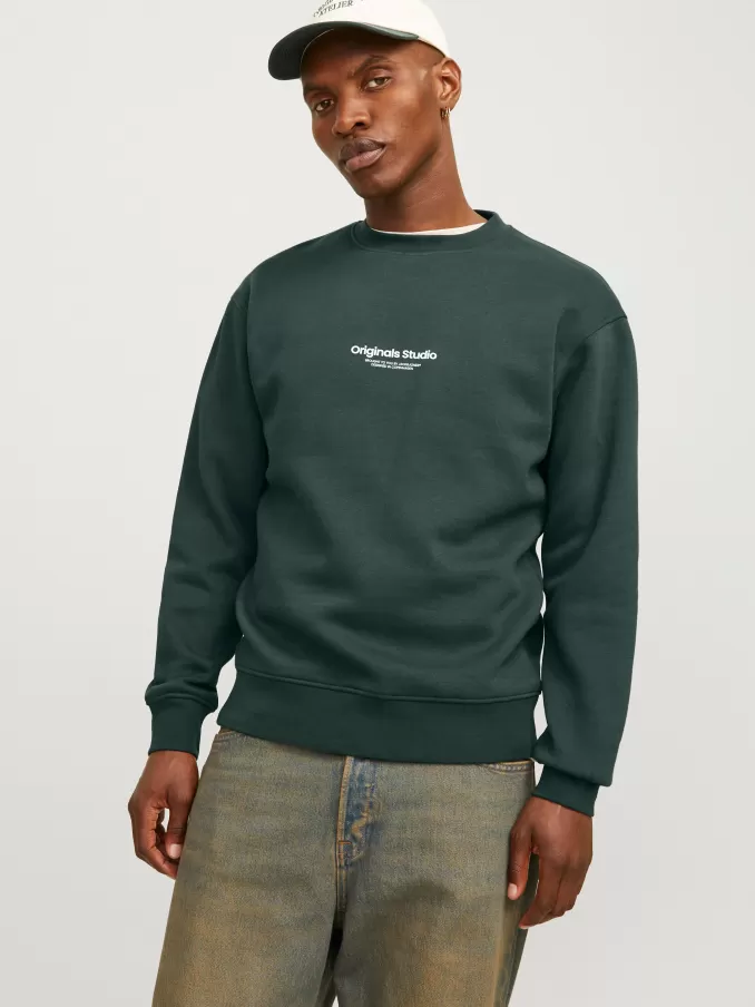 Printed Sweatshirt-Jack & Jones Best Sale