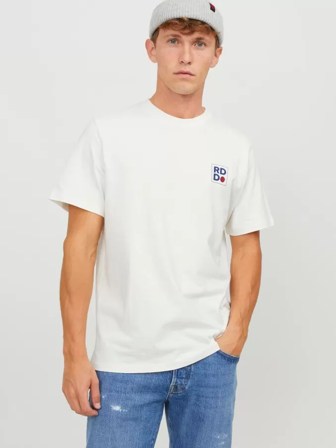 RDD Logo Round neck T-shirt-Jack & Jones Discount