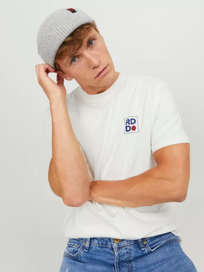 RDD Logo Round neck T-shirt-Jack & Jones Discount