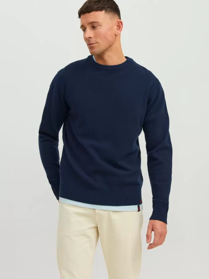 RDD Plain Knitted pullover-Jack & Jones Flash Sale