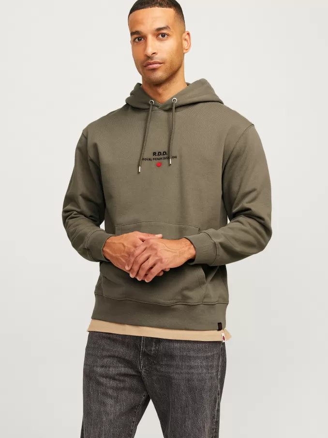 RDD Printed Hoodie-Jack & Jones New