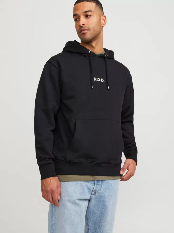 RDD Printed Hoodie-Jack & Jones Cheap