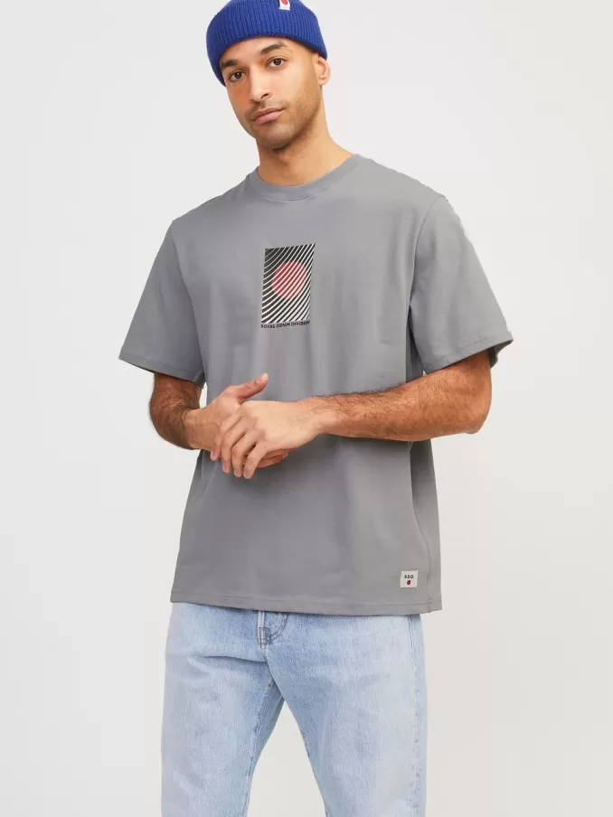 RDD Printed Round neck T-shirt-Jack & Jones Best Sale