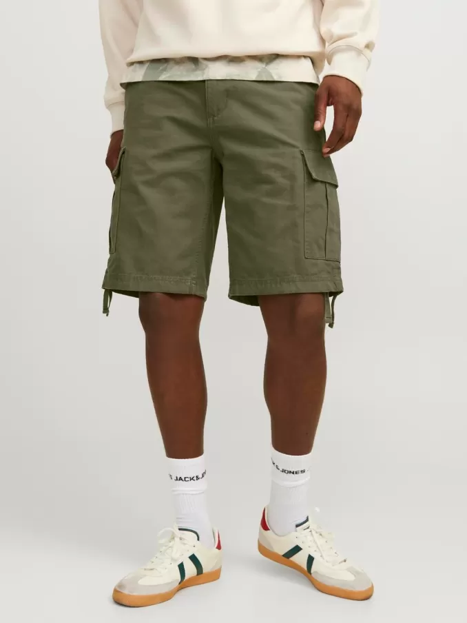 Regular Fit Cargo shorts-Jack & Jones New