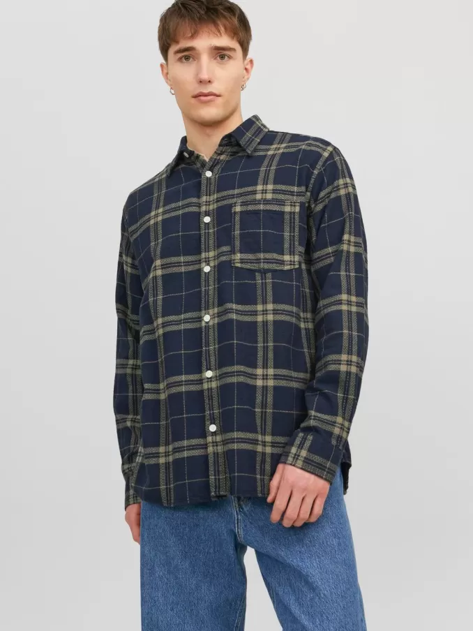 Regular Fit Checked shirt-Jack & Jones Sale