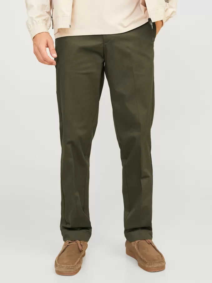 Relaxed Fit Chino pants-Jack & Jones Hot