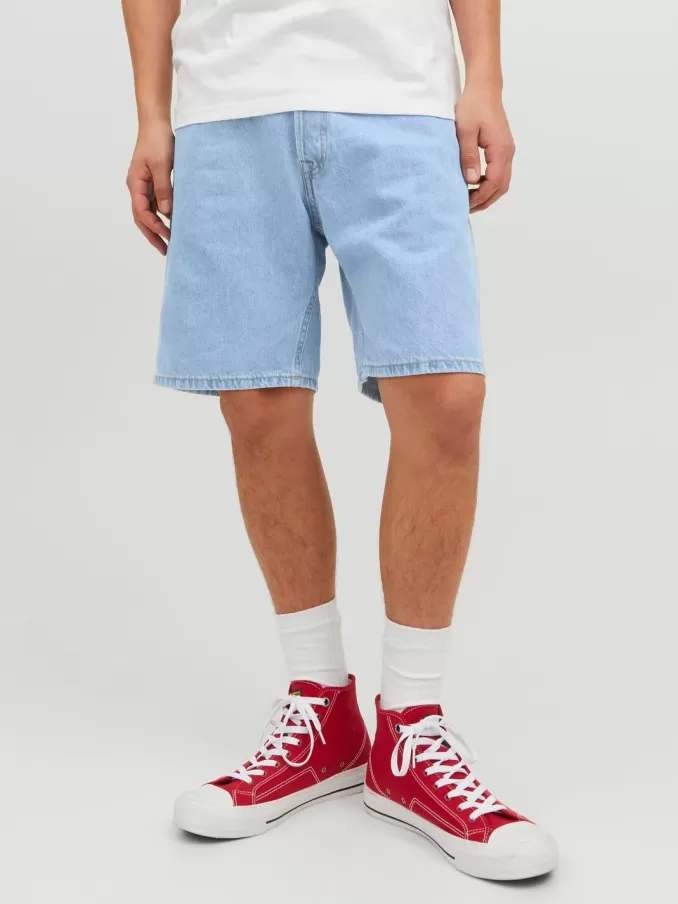 Relaxed Fit Denim shorts-Jack & Jones Cheap