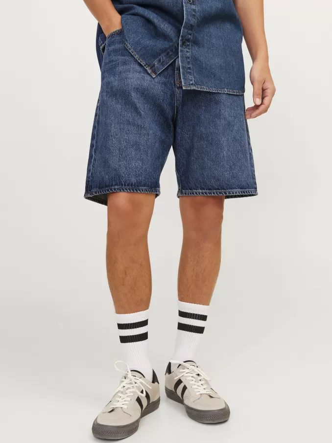 Relaxed Fit Denim shorts-Jack & Jones Cheap