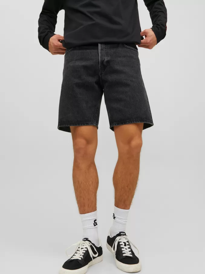 Relaxed Fit Denim shorts-Jack & Jones Discount