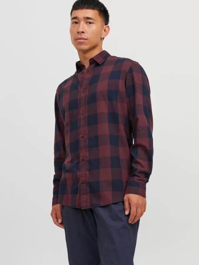 Slim Fit Checked shirt-Jack & Jones Fashion