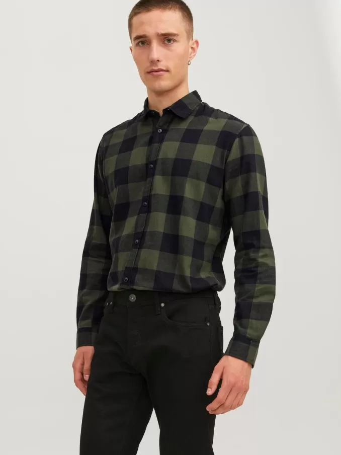 Slim Fit Checked shirt-Jack & Jones Best