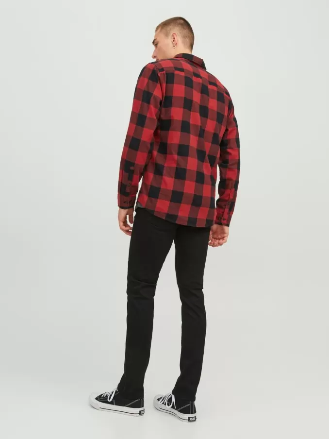 Slim Fit Checked shirt-Jack & Jones Discount