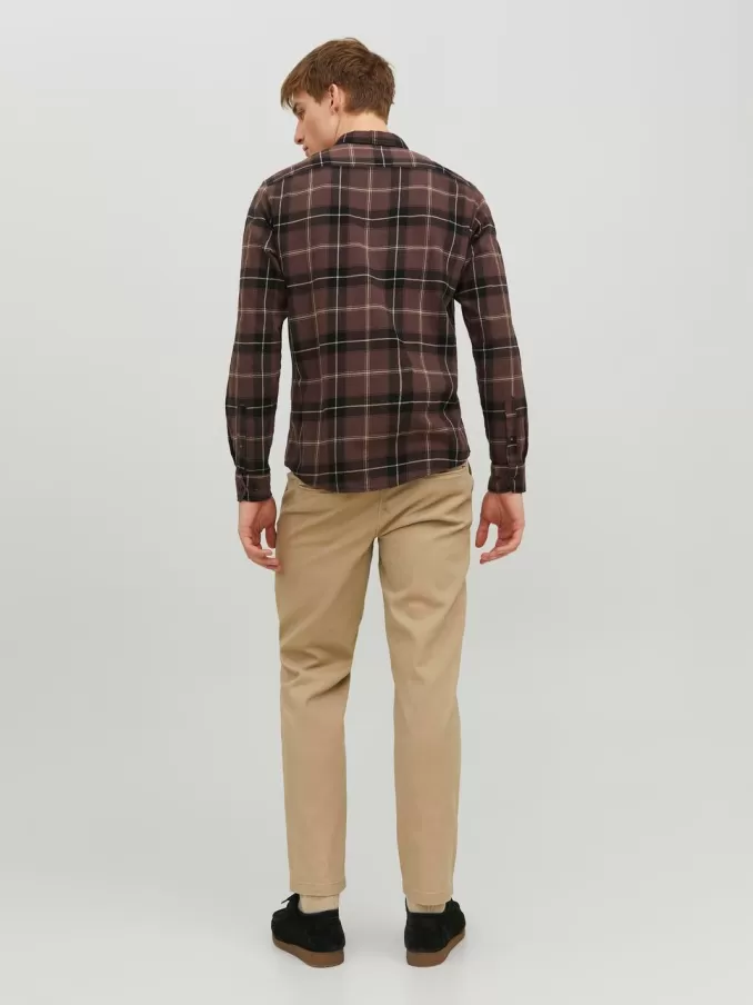 Slim Fit Checked shirt-Jack & Jones Clearance