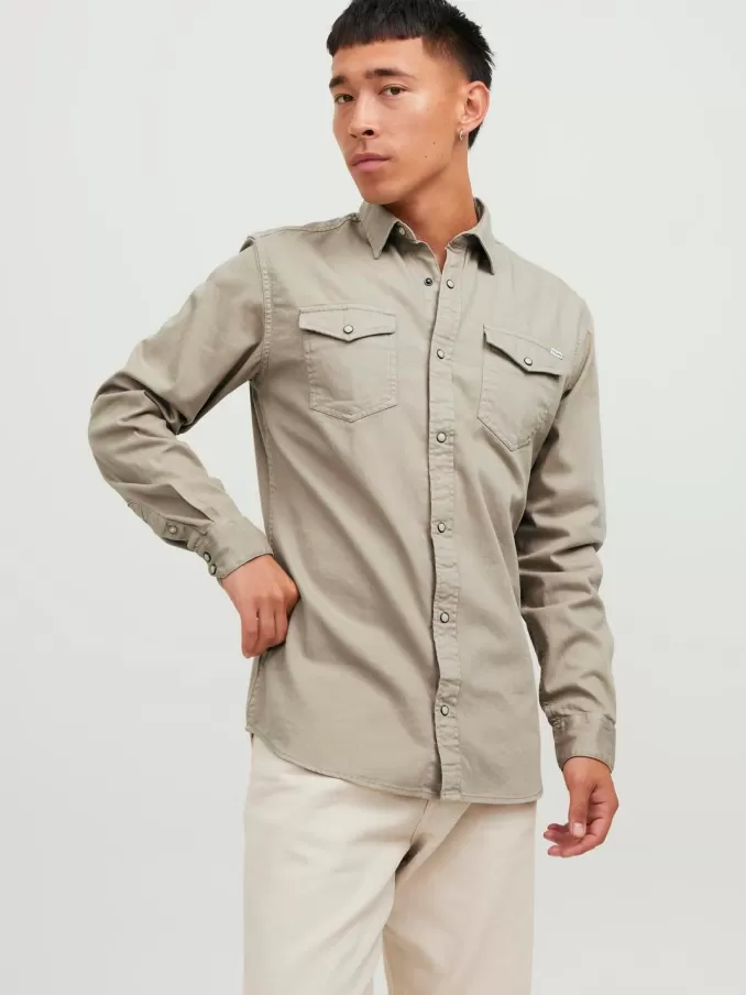 Slim Fit Denim Shirt-Jack & Jones Best