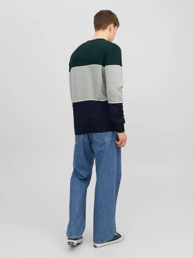 Striped Knitted pullover-Jack & Jones Shop