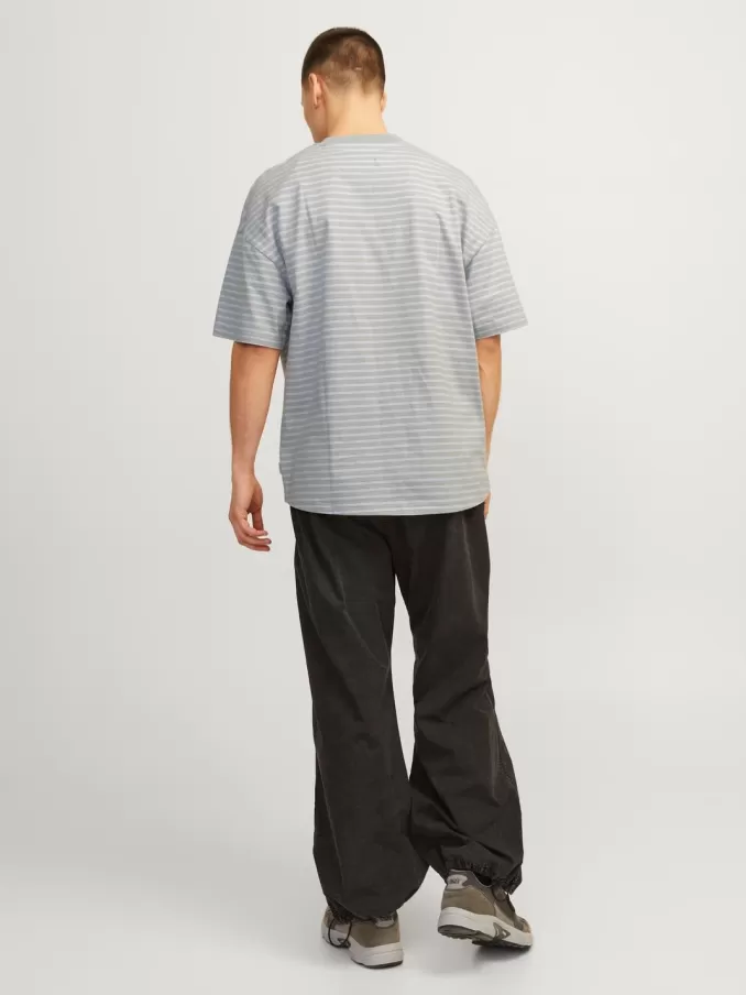 Striped Round neck T-shirt-Jack & Jones Clearance