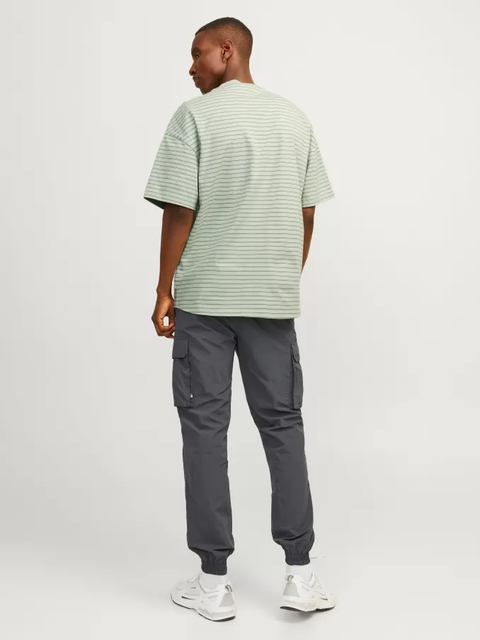 Striped Round neck T-shirt-Jack & Jones Sale