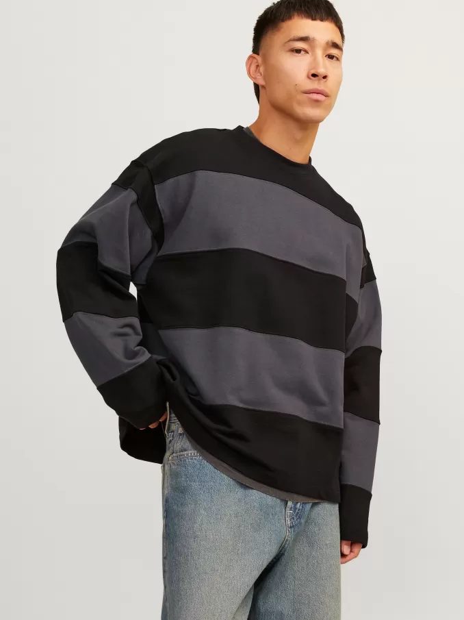 Striped Sweatshirt-Jack & Jones Cheap