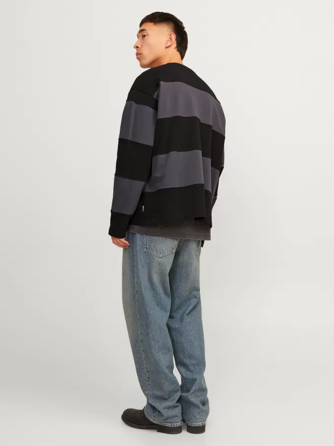 Striped Sweatshirt-Jack & Jones Cheap