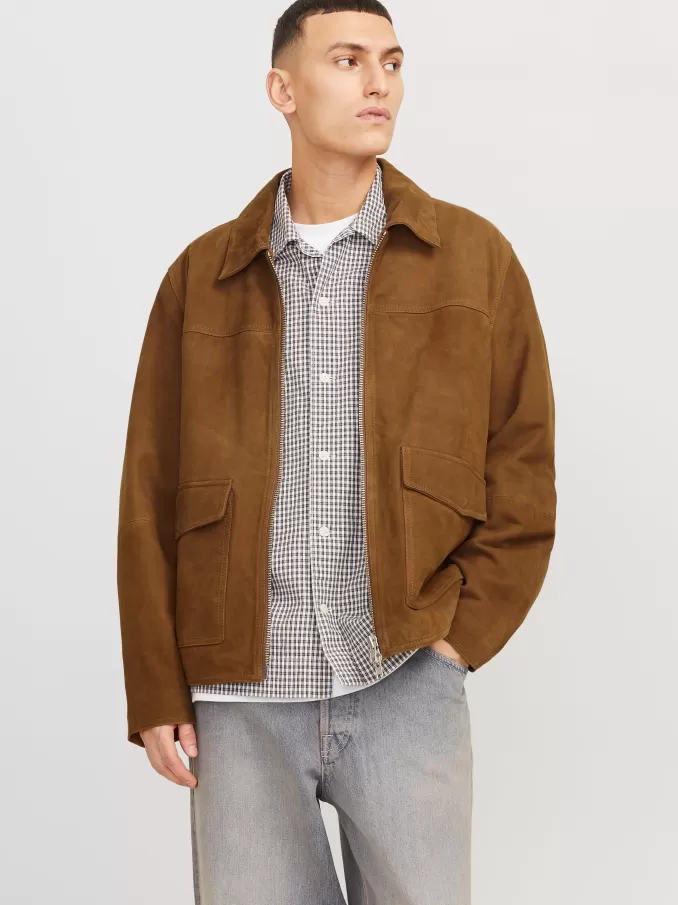 Suede jacket-Jack & Jones Discount