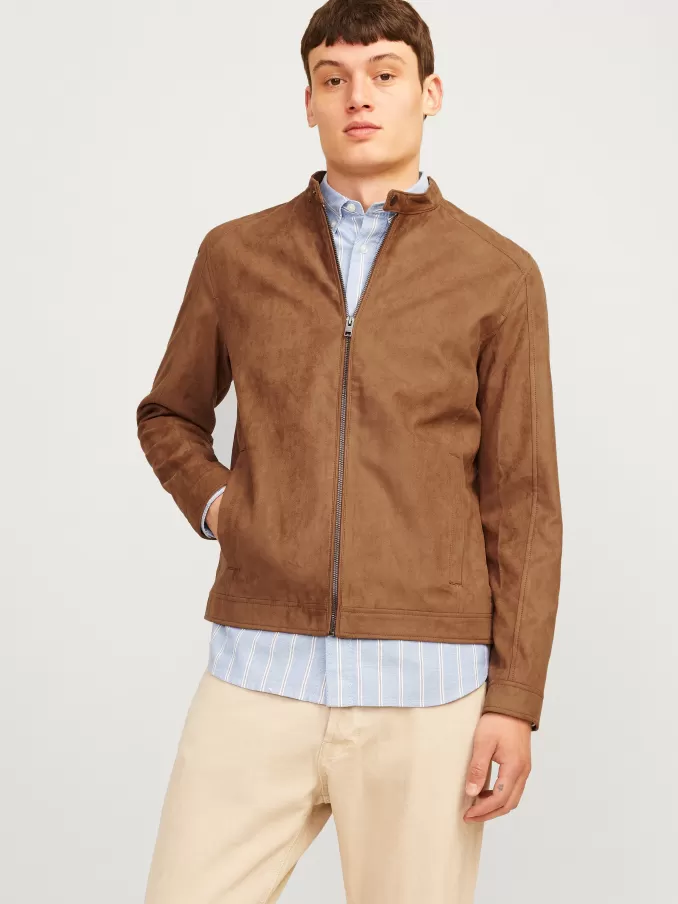 Synthetic suede jacket-Jack & Jones Flash Sale