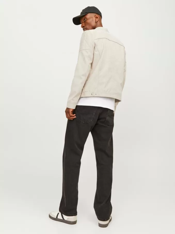 Synthetic suede jacket-Jack & Jones Fashion