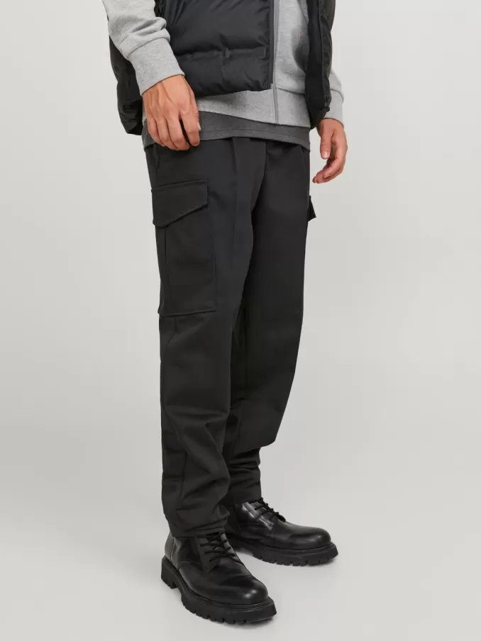 Tapered Fit Cargo trousers-Jack & Jones Cheap